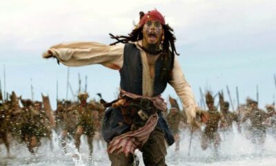 Johnny Depp interpreta Jack Sparrow in Pirati dei Caraibi