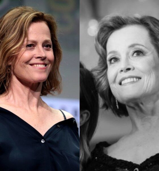 Sigourney Weaver premiata con il Leone d'oro alla carriera alla Festa del cinema di Venezia 2024.