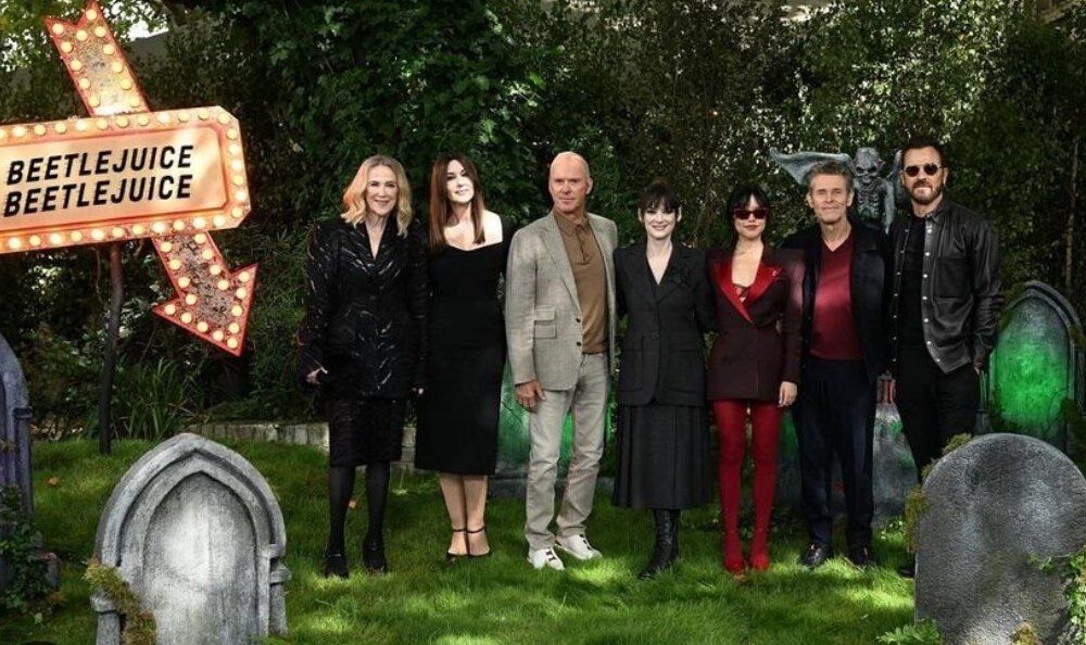 Beetlejuice Beetlejuice alla Premiere al Festival del cinema di Venezia!