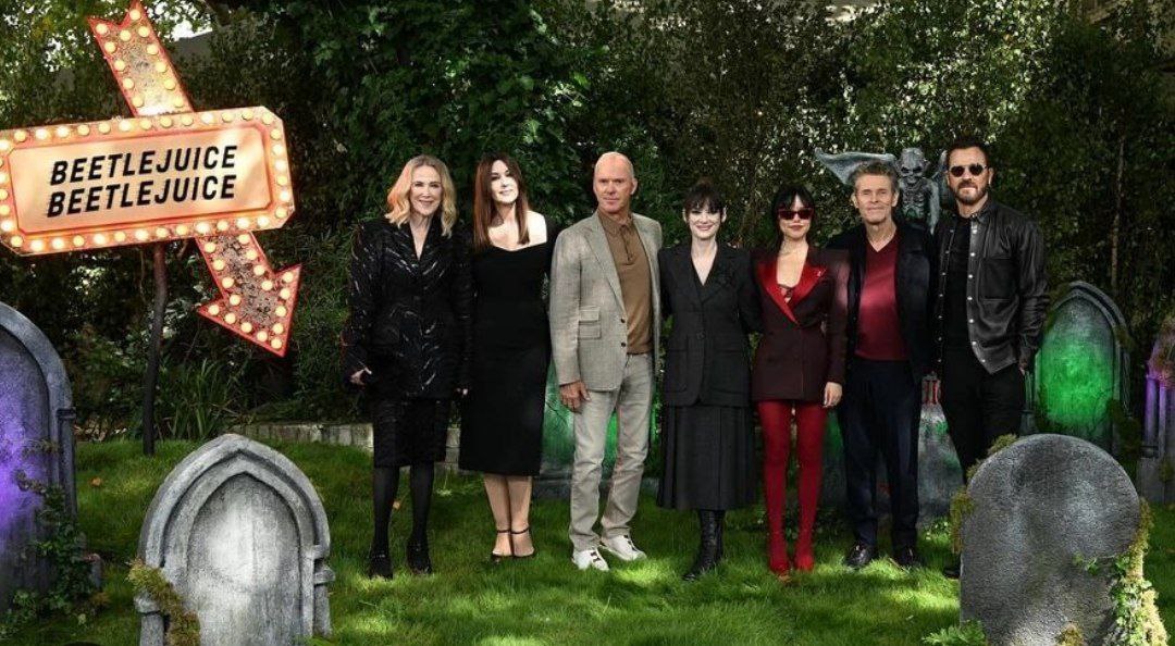 Beetlejuice Beetlejuice alla Premiere al Festival del cinema di Venezia!