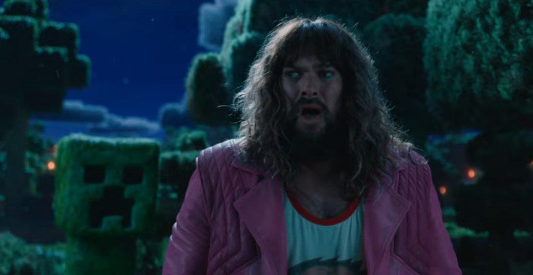 Jason Momoa nel teaser trailer di Un film Minecraft