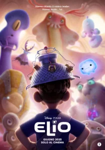 Il poster di Elio, nuovo film Pixar in uscita nel 2025